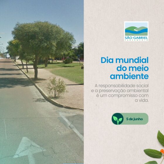 05 de Junho – Dia Mundial do Meio Ambiente